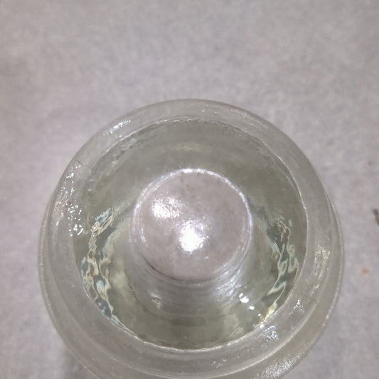 Vintage Insulator Hemingray Clear Glass #56 h656