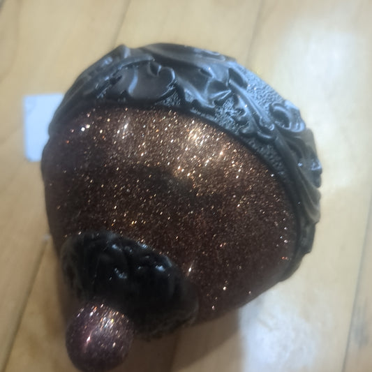 Copper And Black Ornament CLEARANCE