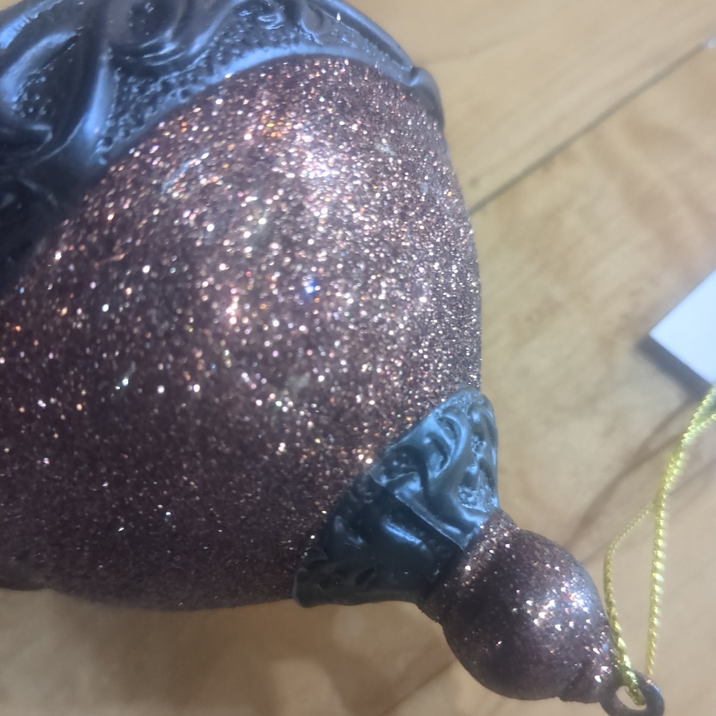 Copper And Black Ornament