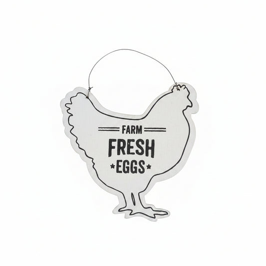 Cow, Pig, Chicken Farm House Set of 3 Ornaments wo61