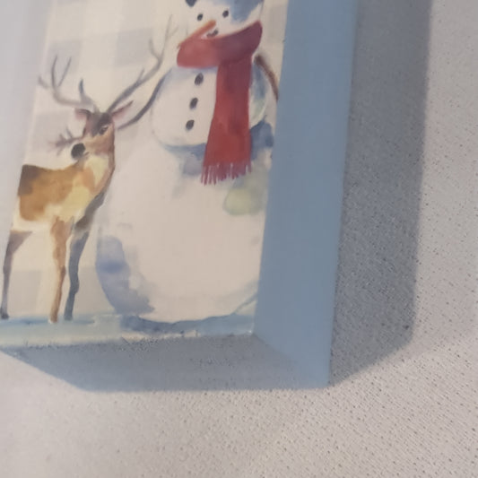 Word Block Sign Merry Christmas ws3