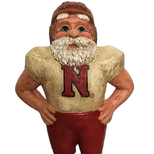 Retro Husker Santa Figurine | Bert Anderson Collection