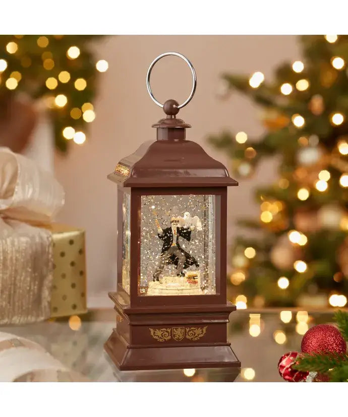 9"BO H POTTR SPINNING MUSICAL LANTERN+LED