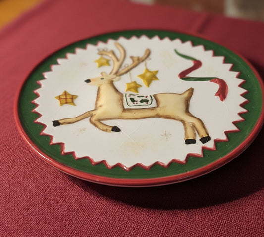 MWW Market Reindeer Plates 1