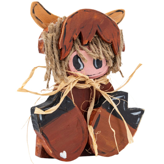 West Highland Cow Rustic Wooden Decoration | 5.5" x 7" | Multiple Designs | The Painted Attic
