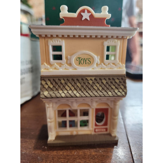 Vintage Hallmark Keepsake Ornament 1985 Toy Shop nostalgic houses and shops series hh1985
