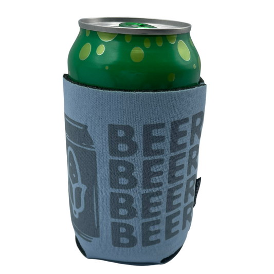Beer Beer Beer Printed Can Koozie | Multiple Colors | Blooms Designs