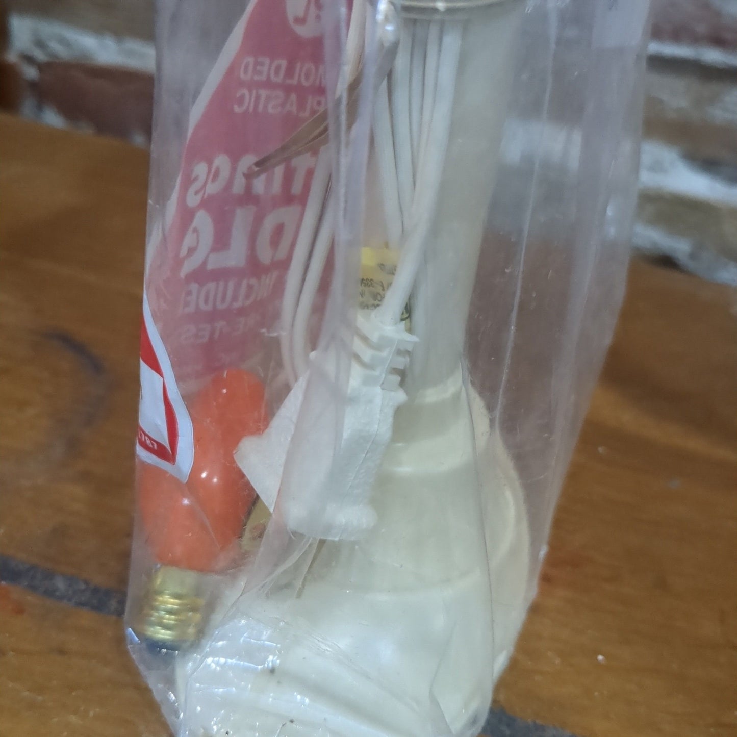 Vintage NOS Plastic Christmas Electirc Candle