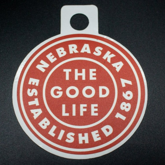 The Good Life Weather Resistant Sticker | HEARTlandia