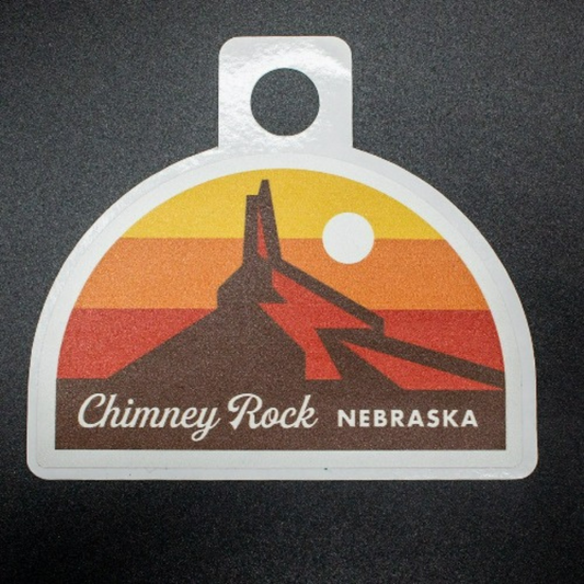 Chimney Rock Weather Resistant Sticker | HEARTlandia