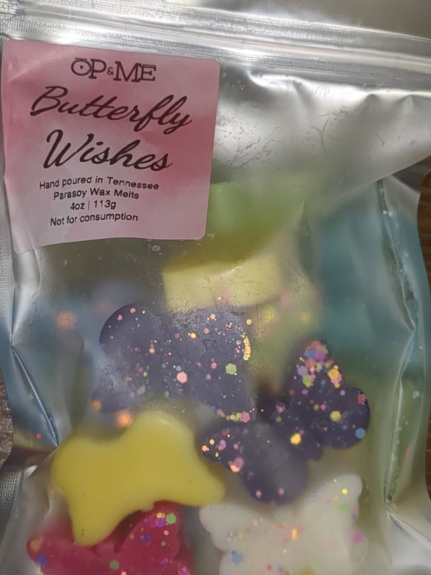 WM12a Butterfly Wishes Wax Melts 1oz