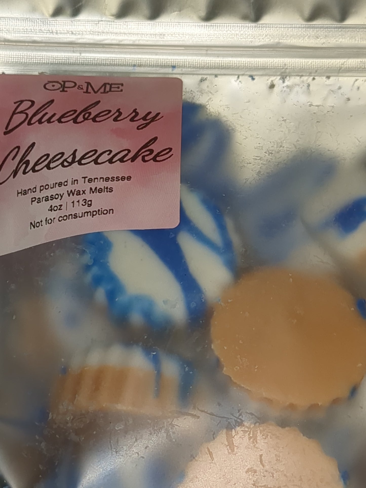 WM30a Blueberry Cheesecake Wax Melts 1 oz