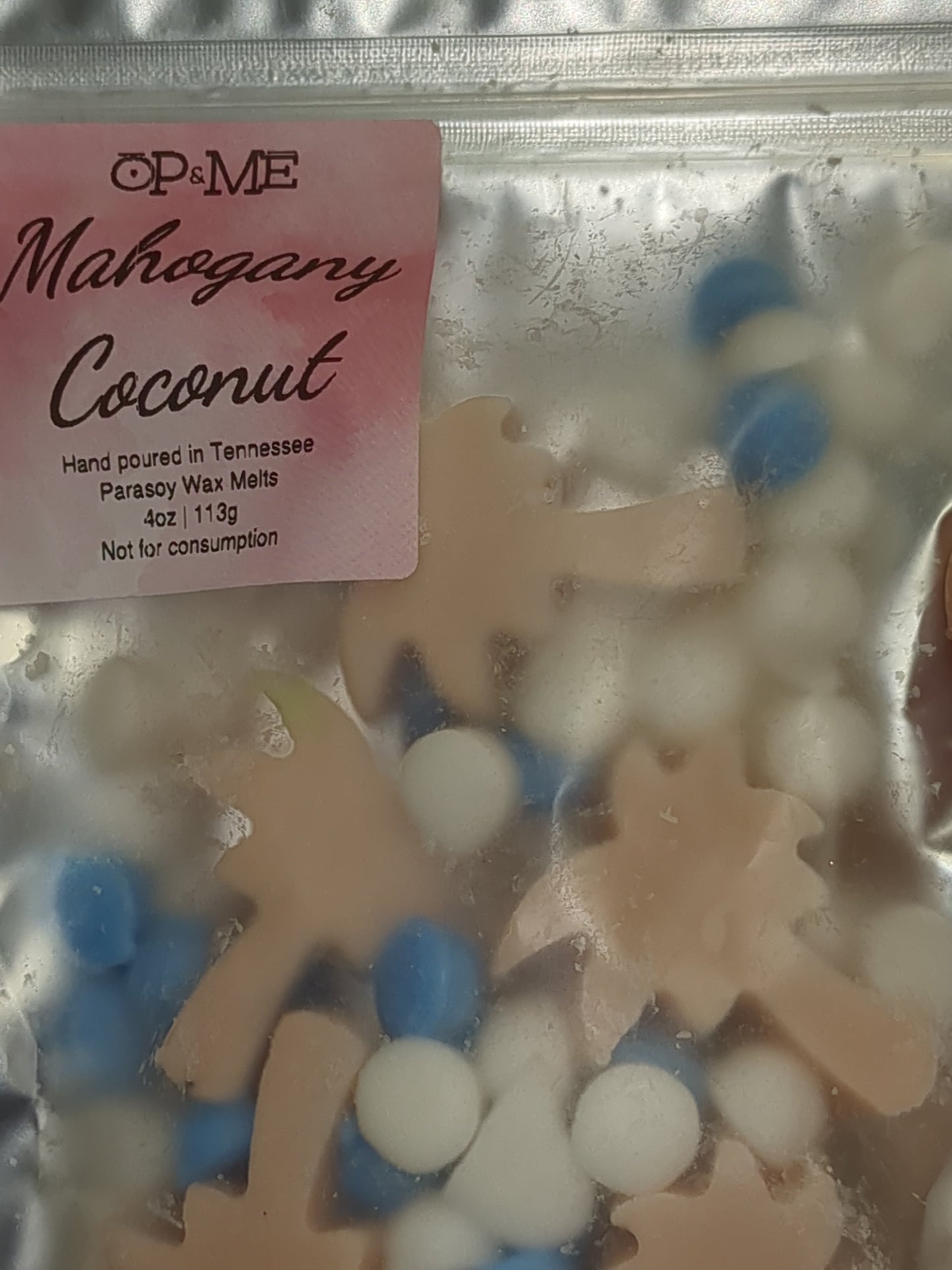 WM5a Mahogany Coconut Wax Melts 1oz