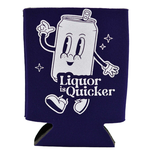 Liquor is Quicker Koozie | Multiple Colors & Sizes | The Hex + Hive
