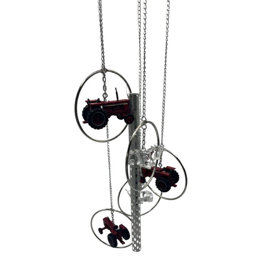 Red Tractor Wind Chime | MAAC Wind Chimes