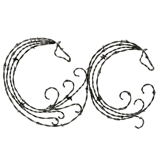 Horse Barbed Wire Wall Hanging | Mill Iron West