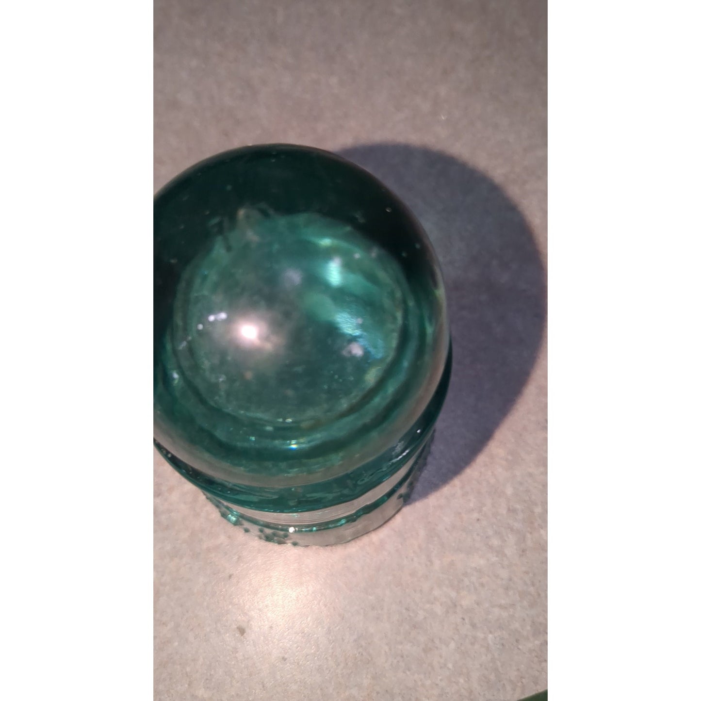 Vintage Lynchburg Glass Insulator No.31 Aqua Blue AS IS ly31