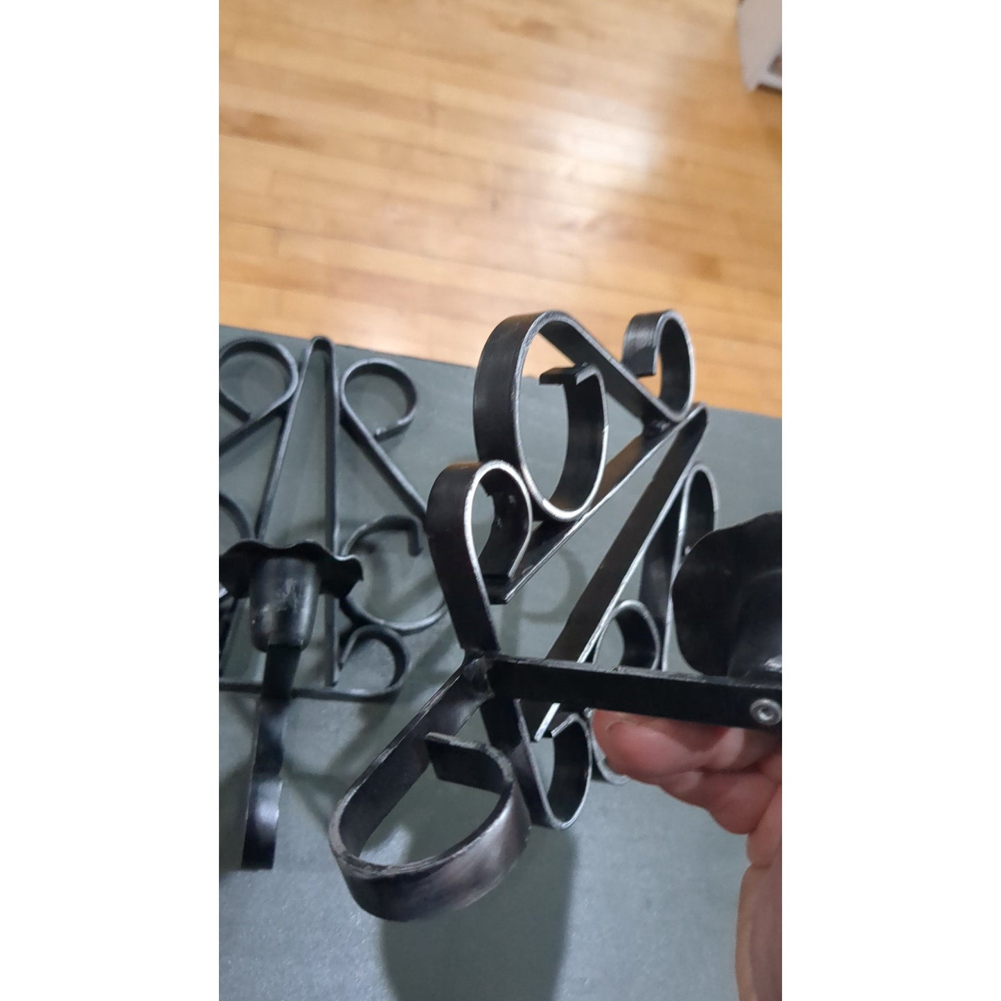 Vintage Metal Wall Hanging Candle Holders vwd5