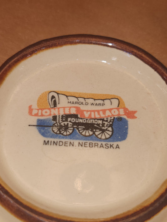 Vintage Sip N' Smoke Ceramic Ashtray Pioneer Village Minden Nebraska ash3
