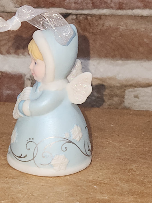 Hallmark Keepsake Ornament 2014 Heavenly Bliss 2nd in Heavenly Belles Series Porcelain Bell