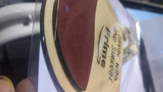 Wine tag or car charm. Sippin wine and shoppin Prime. Red Wine glass