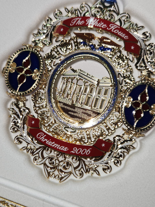 The White House Historical Association Collectible Christmas Ornament 2006 President Chester A. Arthur wh2006