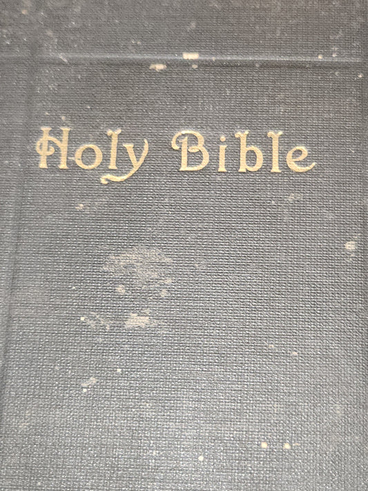 Vintage Hardcover Holy Bible National Bible Press vb99