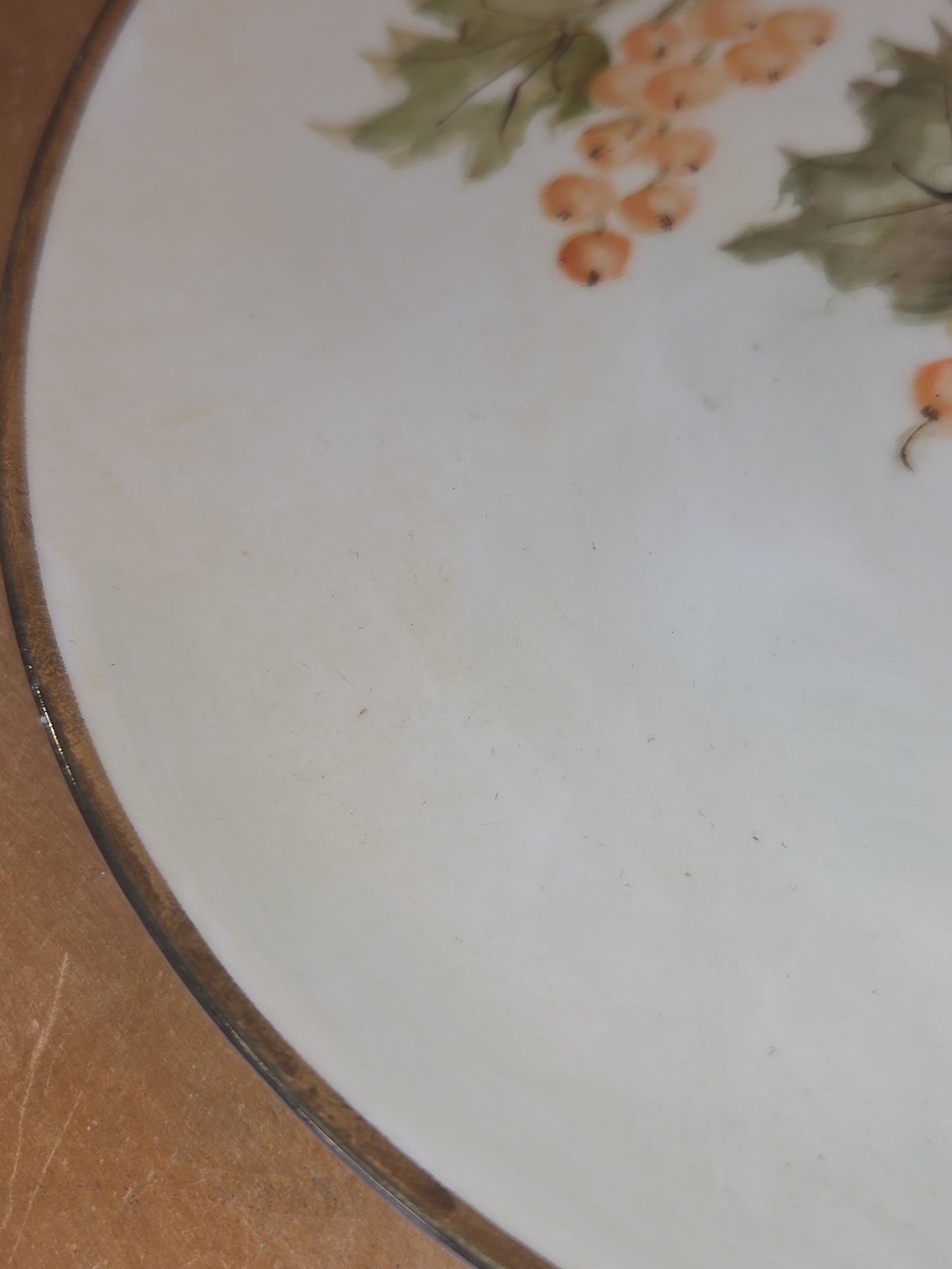 Porcelain Hand-Painted 7" Plate G7