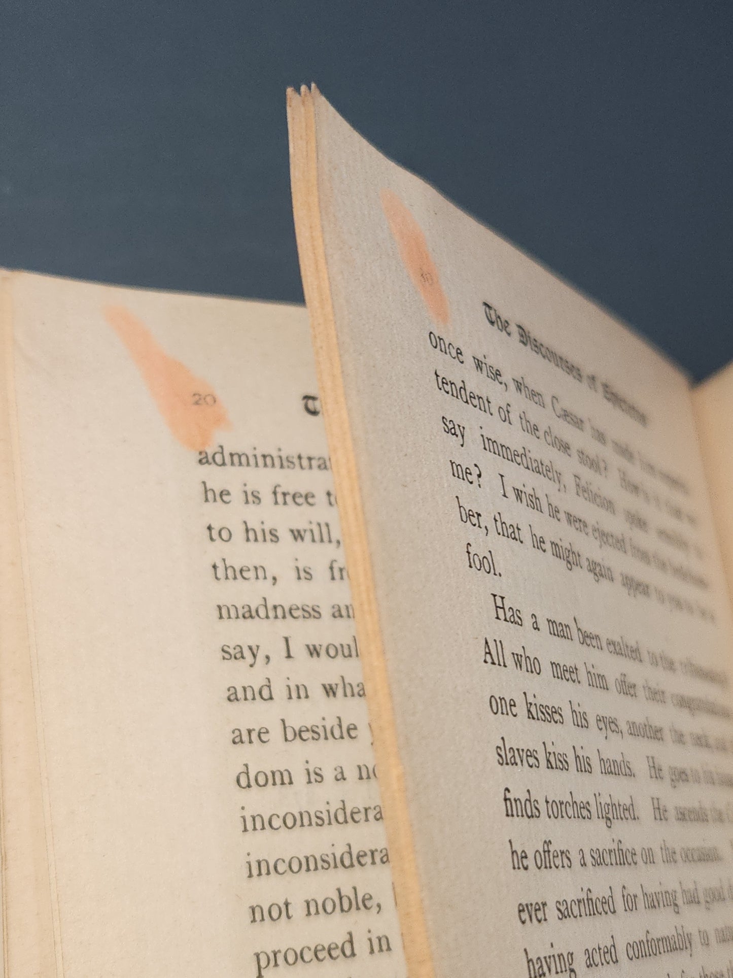 Antique Book A Selection From The Discourses of Epictetus with the Encheuridion George Long Henry Altemus AS IS bk65