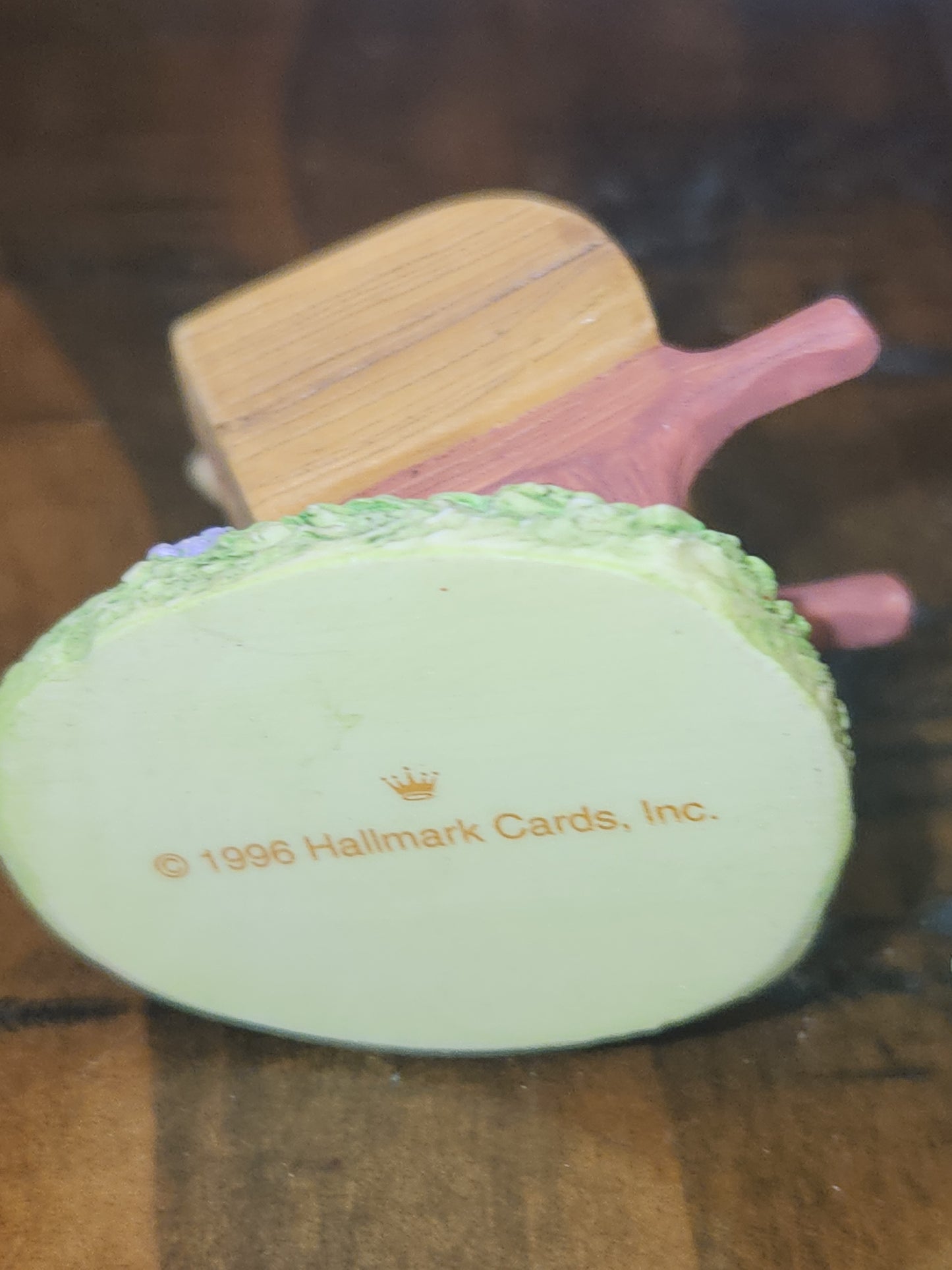 Vintage Hallmark Keepsake Ornament Bumper Crop Bunny Spring Carrots Set of 3 1996 NO BOX Ho01