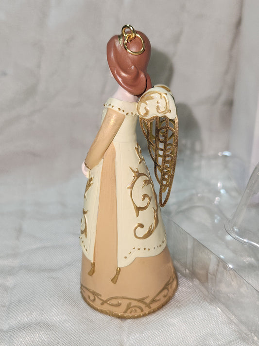 Hallmark Keepsake Christmas Ornament 2005 Joyful Tidings Gilda Angel gold hoa5