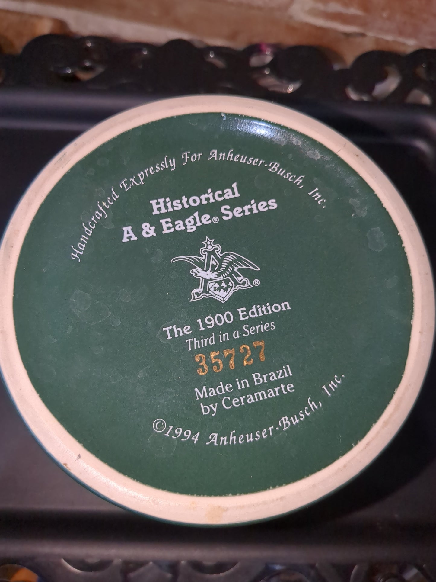 Budweiser Mug A& E 1900 Edition 3rd in series 1994