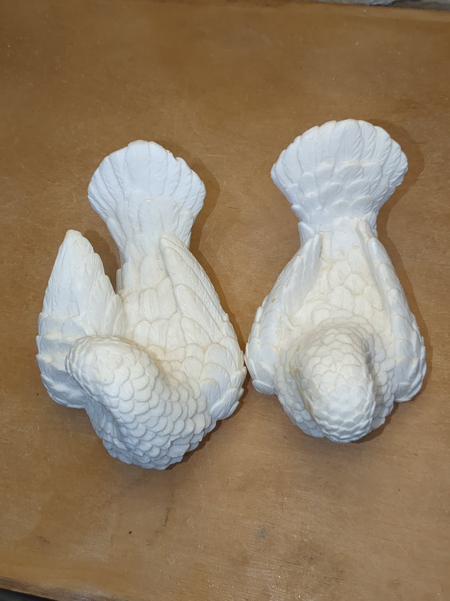 Vintage A. Santini Dove Figurines Made in Italy bf2