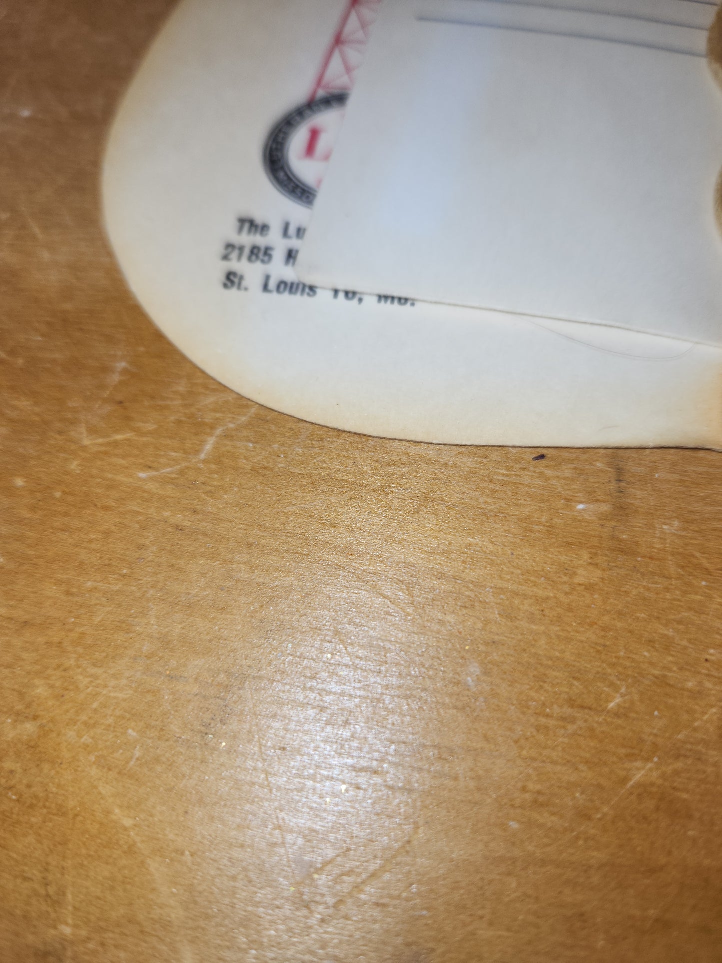 Vintage Advertising Hand Fan & Envelope Bringing Christ To The Nations Lutheran Hour St Louis 10, MO AS IS af4