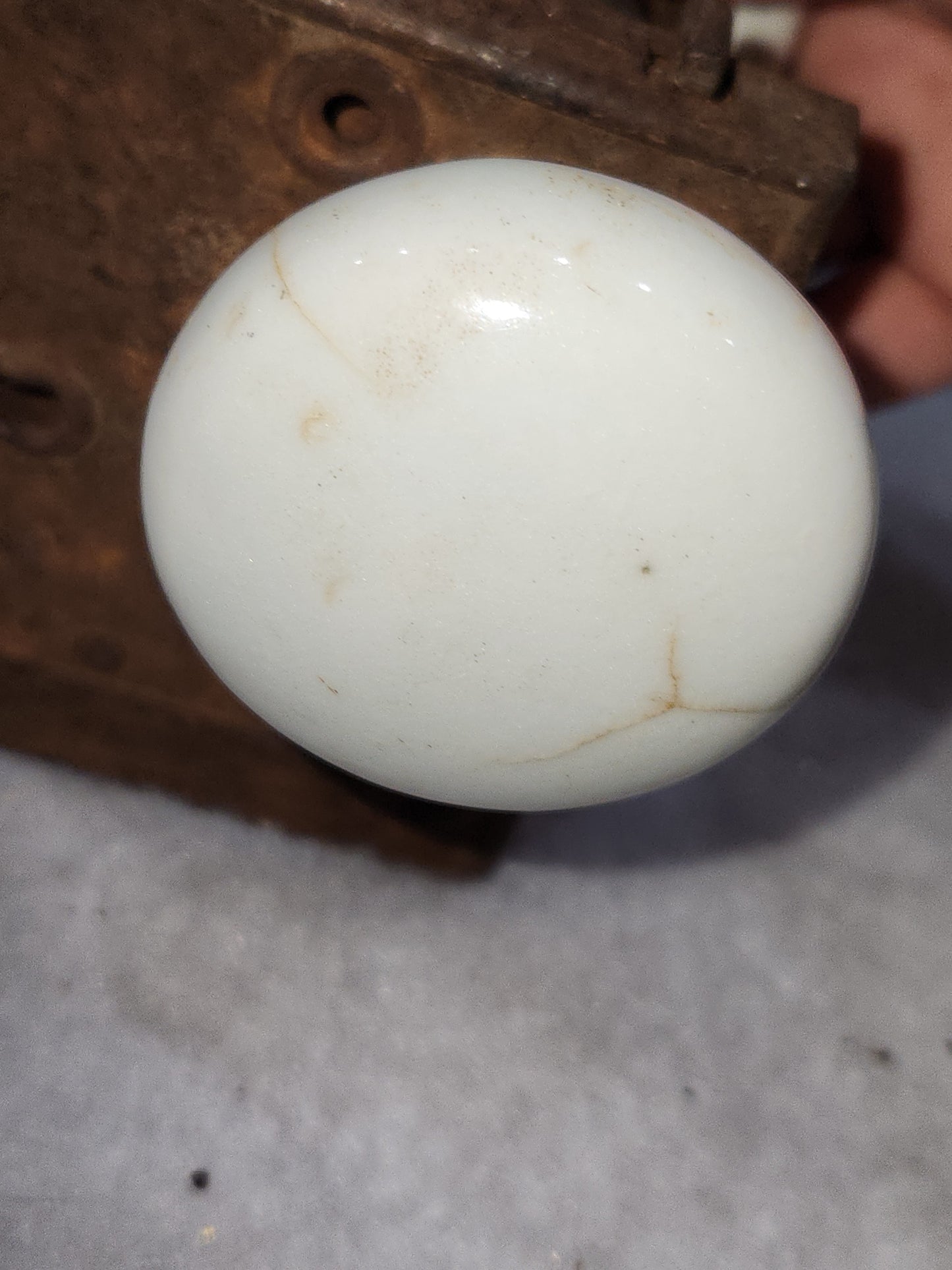 Antique Door Knob and Lock Set kn2