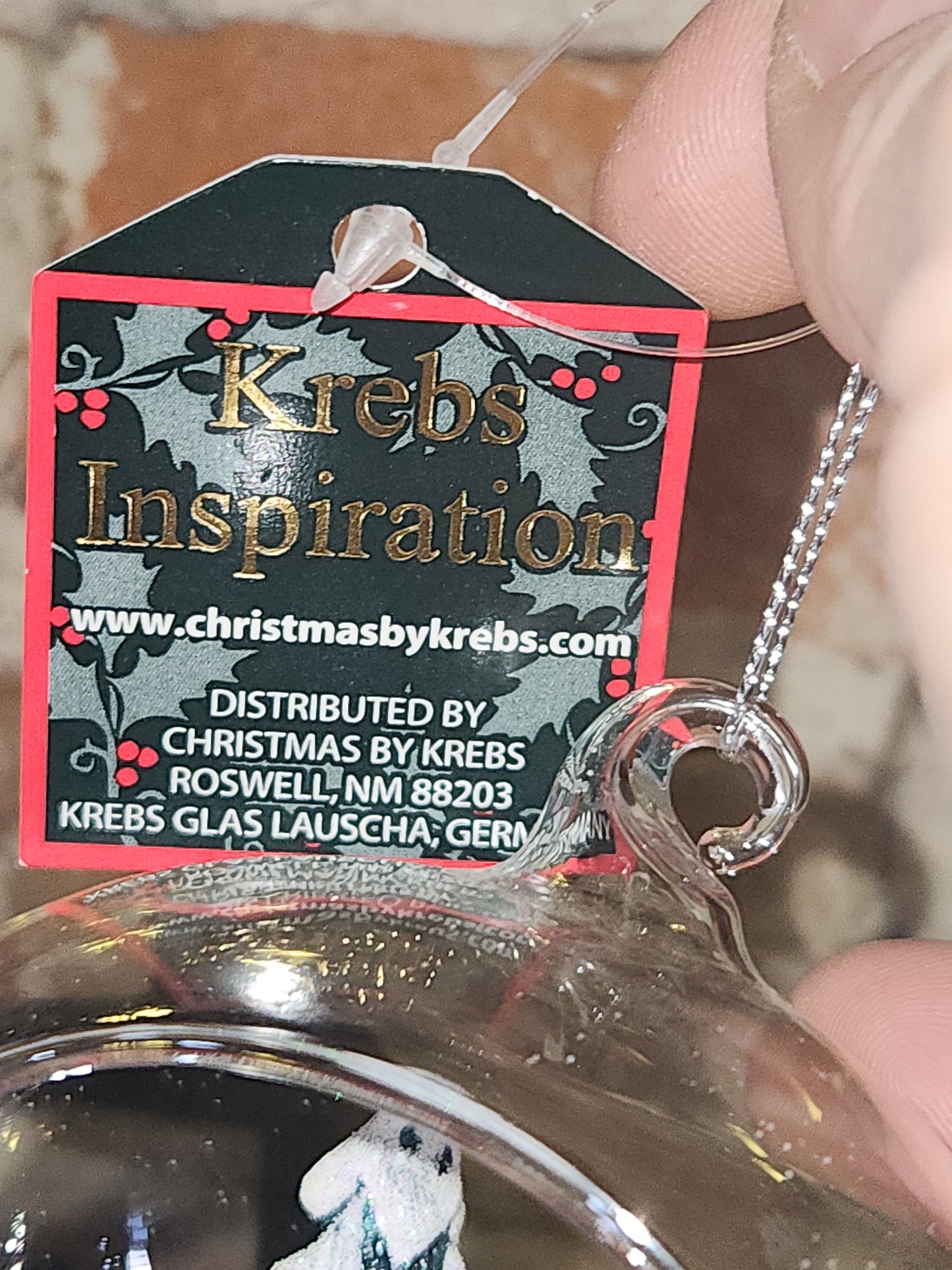 Glass Forest Terrarium Ornament