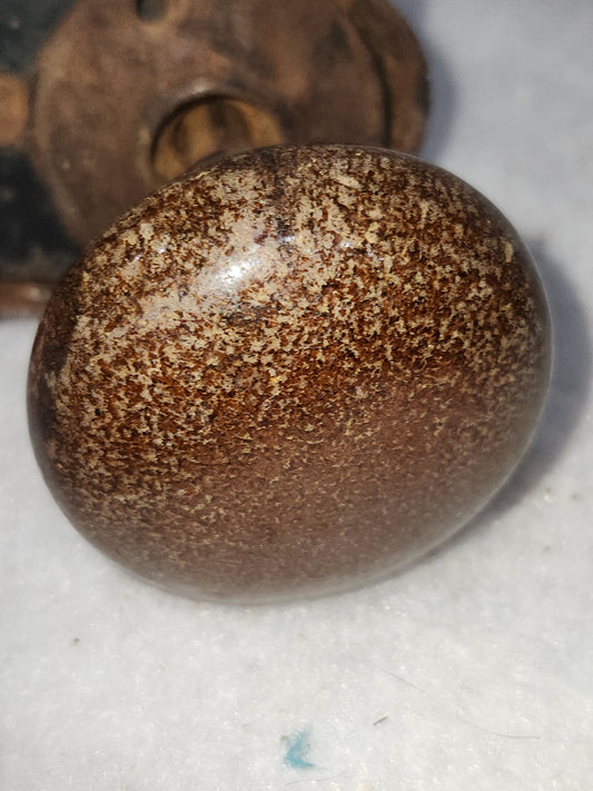 Antique Brown Door Knob and Lock Set kn3