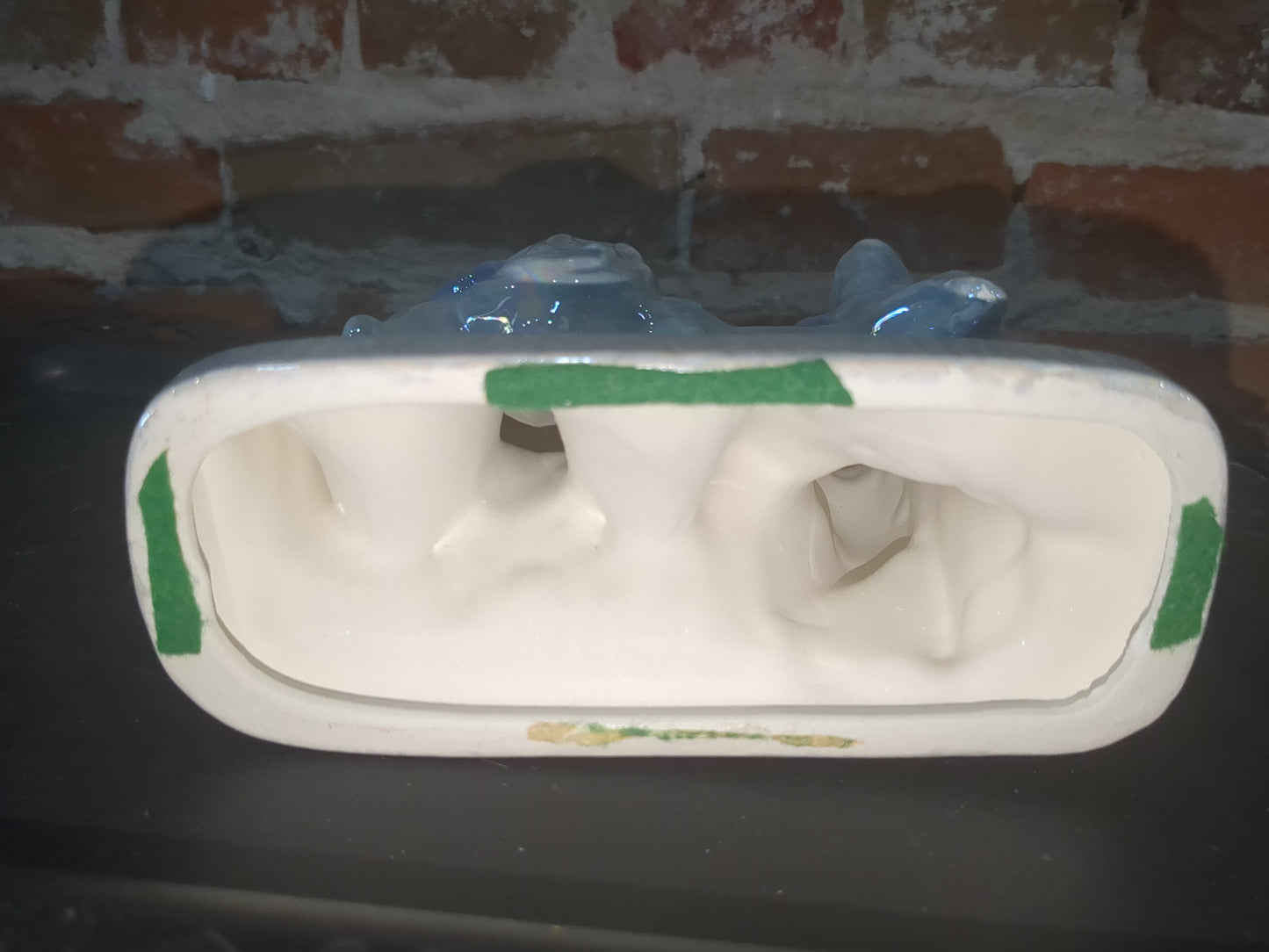 Vintage Flight into Egypt nativity figure Joseph Mary Baby Jesus Donkey Porcelain nat89