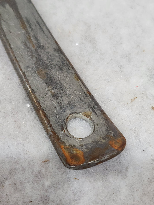 Antique Metal Two Pronged Serving Fork heavy kit66