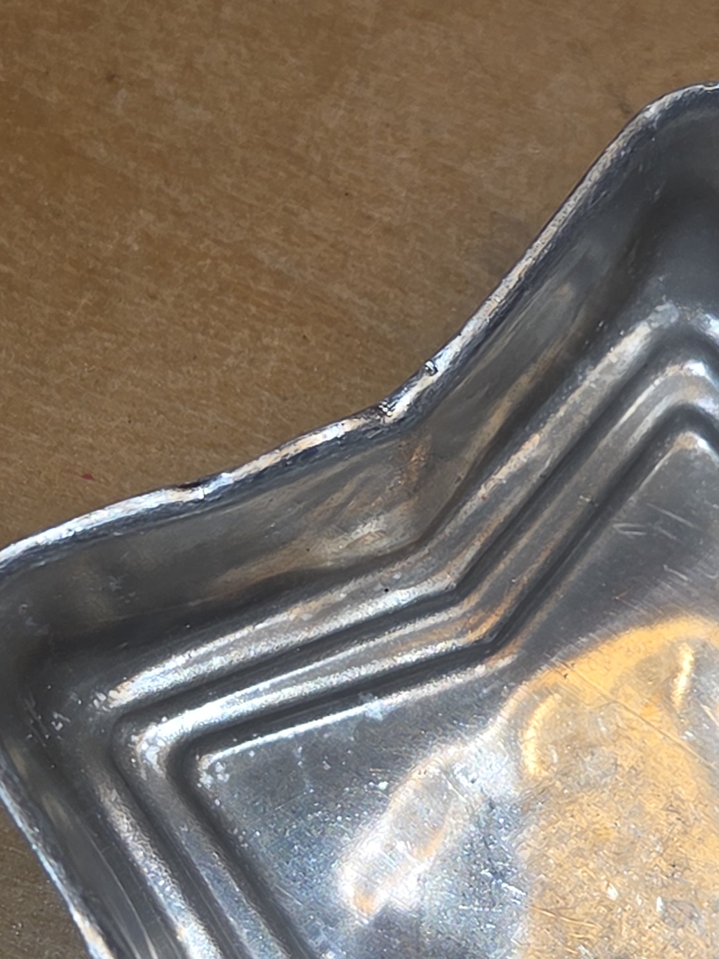 Vintage Star Aluminum Tins Molds Cake Tart Set of al51