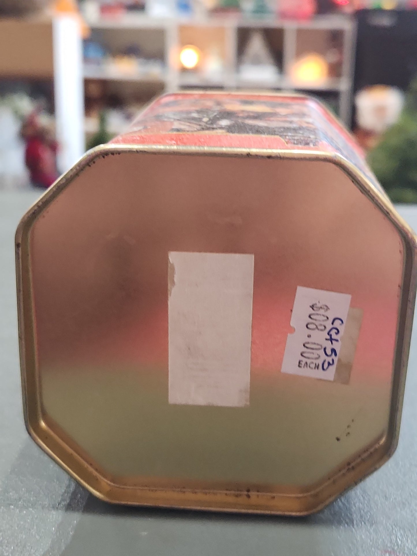 Vintage Tin Coca Cola Red Tin Maltshop Coke cct53