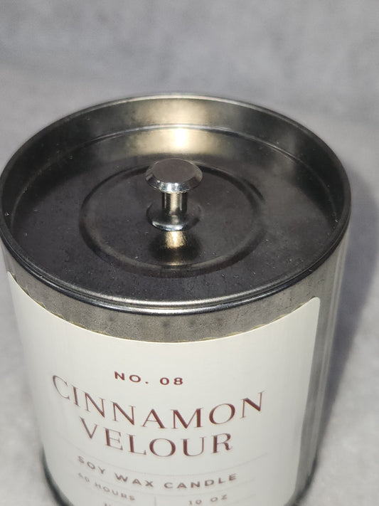 Home Accents Soy Wax Candle 10 oz Cinnamon Velour cvc