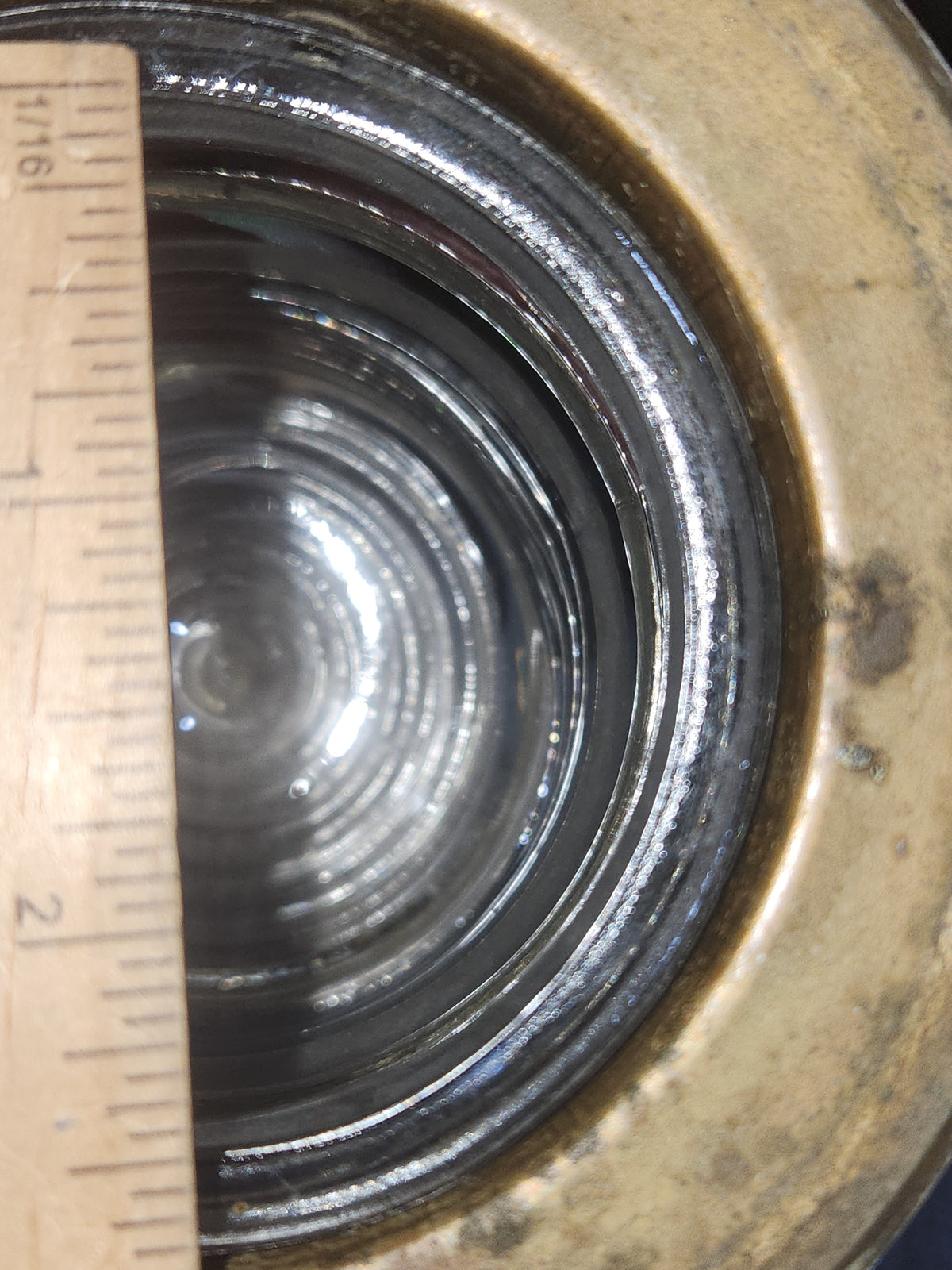 Vintage Glass Light Cover for Crafting or Add a Candle cr5