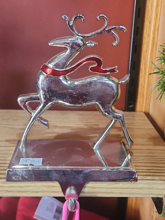Stocking Holder Reindeer Metal sh4