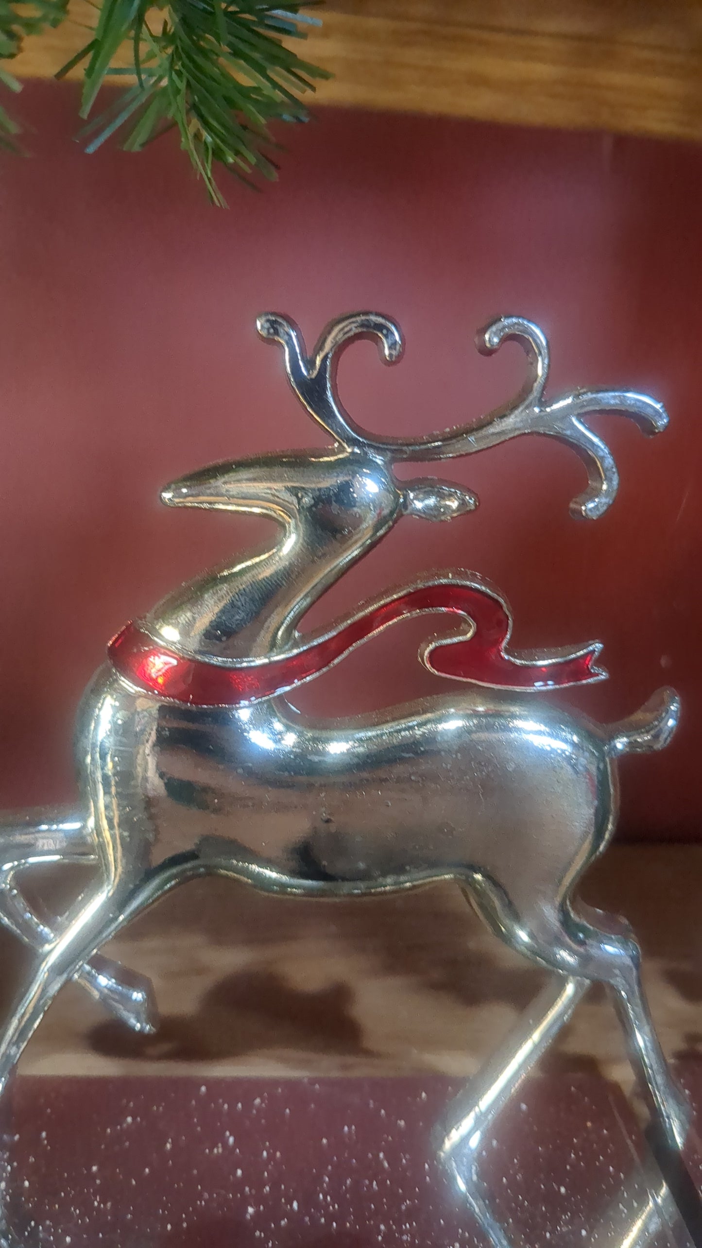 Stocking Holder Reindeer Metal sh4