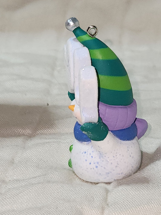 Hallmark Keepsake Ornament 2011 Frosty Fun Decade 2nd in Series Snowman