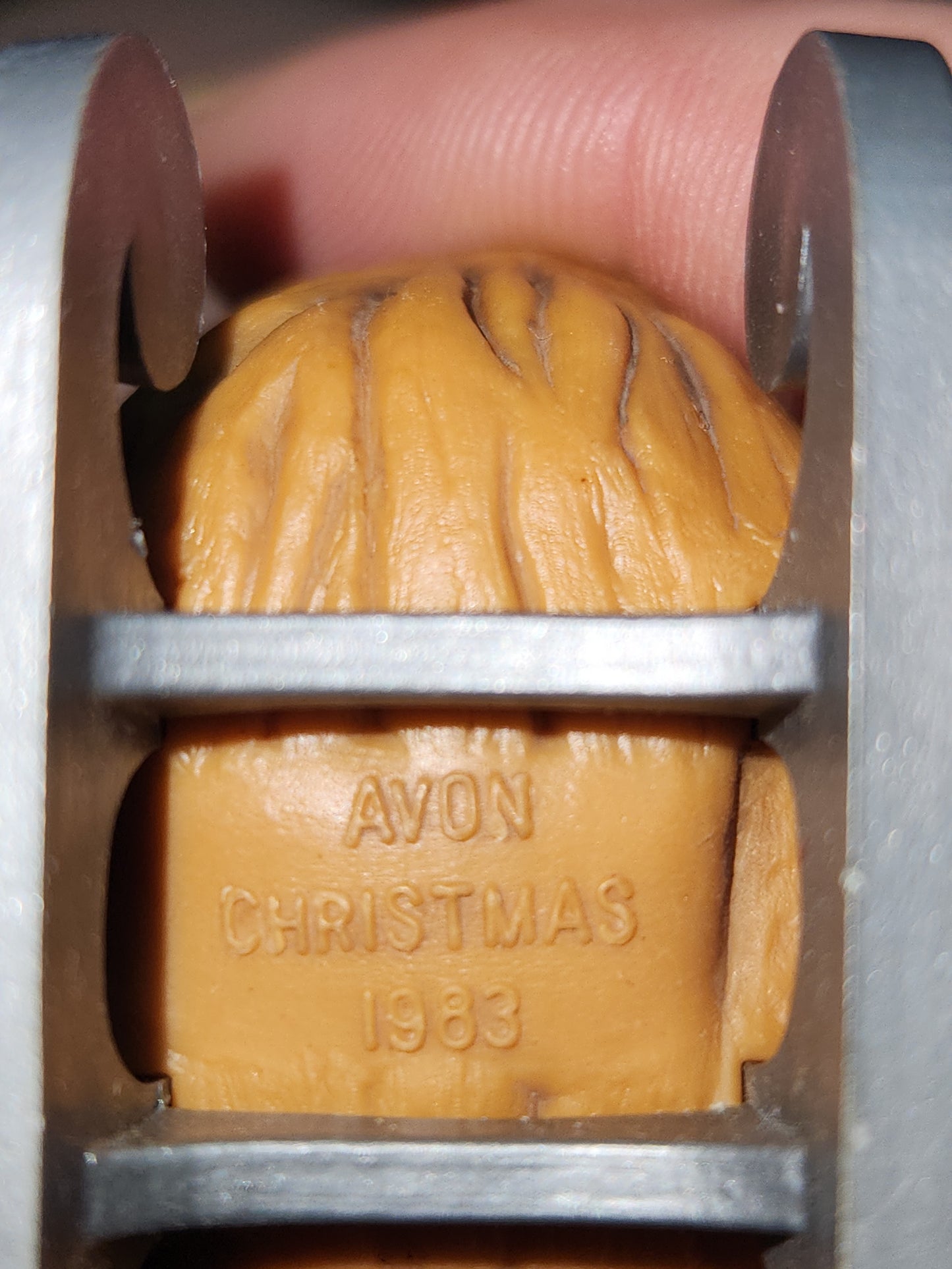 Vintage Avon Ornament Melvin P Merrymouse Christmas Sleigh 1983 NO BOX av78 CLEARANCE