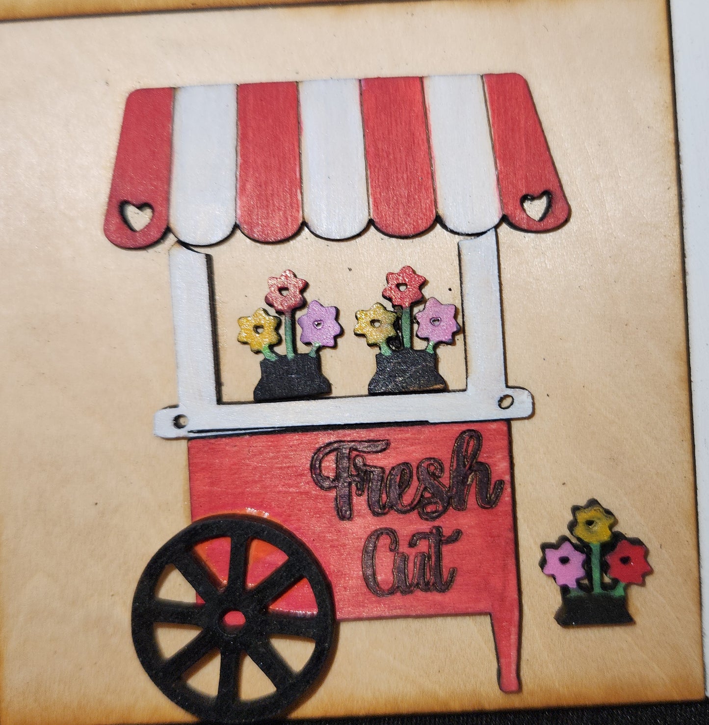 Valentine's Day February Insert Kit for Interchangeable Frame Can Fit Arch, Rectangle, or Square Frame FRAMES SOLD SEPARATELY