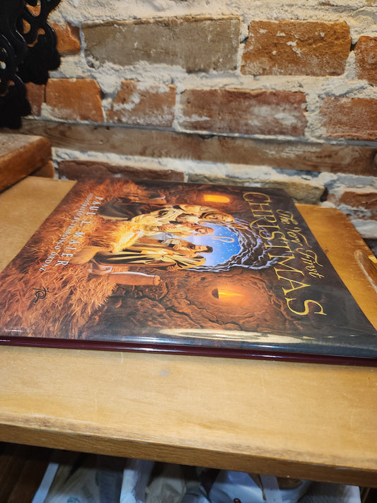 Vintage Book The Very First Christmas by Paul L. Maier Illustrated Francisco Ordaz 1998 Hardcover With Dust Jacket bk04