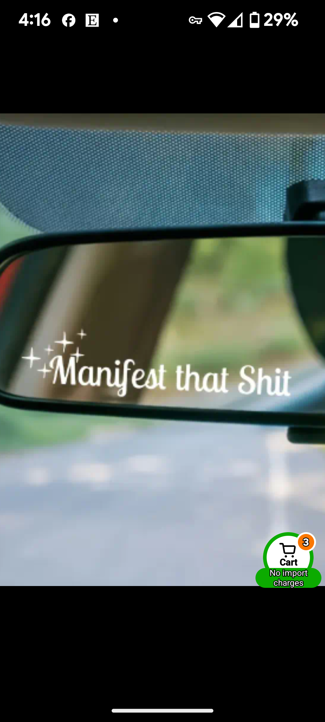Mirror decal Manifest that $"$- d30